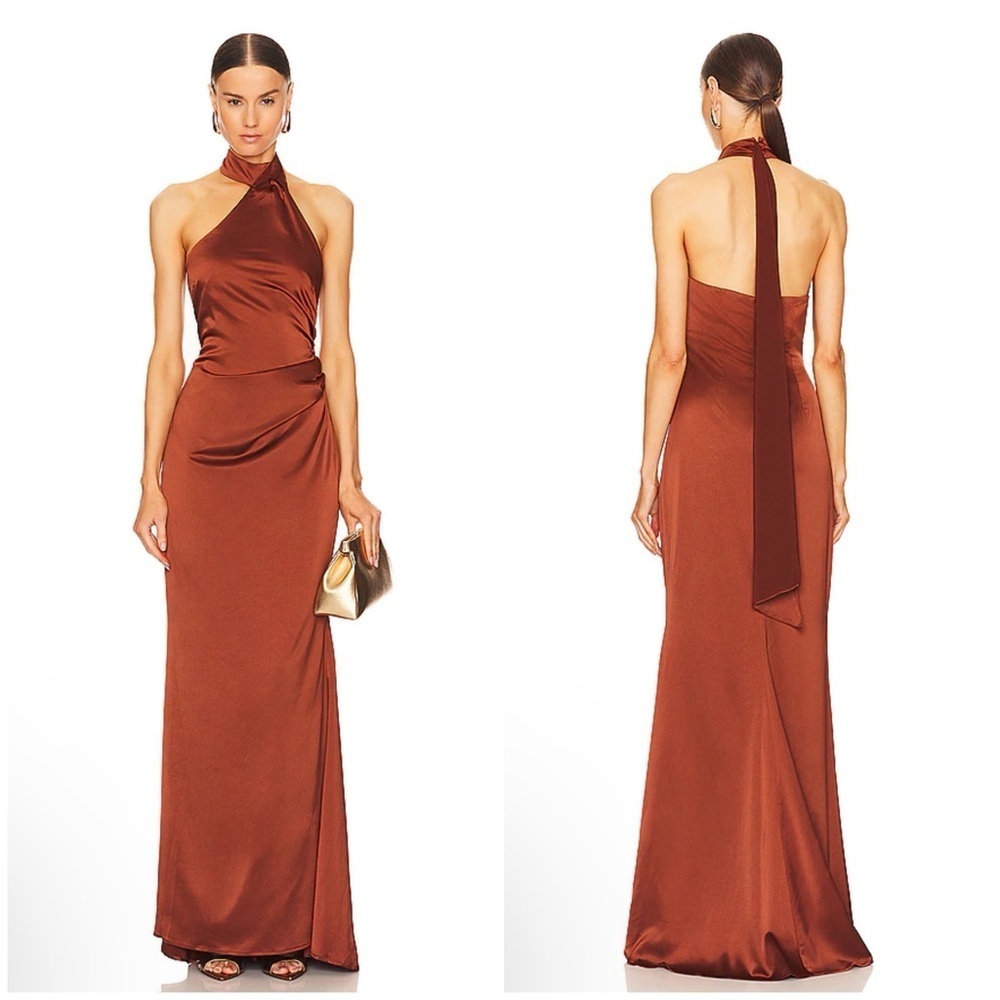 Nookie Entice Gown in Mocha Size XS